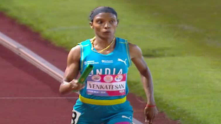 4 × 400 metres relay Tamil Nadu  Athletic Subha Venkatesan Paris Olympics 2024 whos she Subha Venkatesan: பாரீஸ் ஒலிம்பிக் 2024.. தடகள வீராங்கனை திருச்சி மங்கை சுபா வெங்கடேசன்! யார் இவர்?