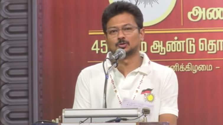 Tamil Nadu: Udhayanidhi Stalin Replies To Criticism On Elevation As Deputy CM, Says Why He Got The Post Tamil Nadu: Udhayanidhi Stalin Replies To Criticism On Elevation As Deputy CM, Says Why He Got The Post