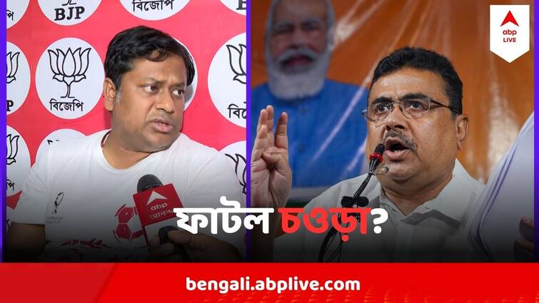 Suvendu Adhikari Sukanta Majumdar Differs On Different Issue Indicates Tussle In Bengal BJP Suvendu Sukanta Tussle : 'কর্মসূচি' নিয়েও শুভেন্দু-সুকান্ত মতানৈক্য়?  শুভেন্দুর ঘোষিত কর্মসূচিতে 'না' সুকান্তর?