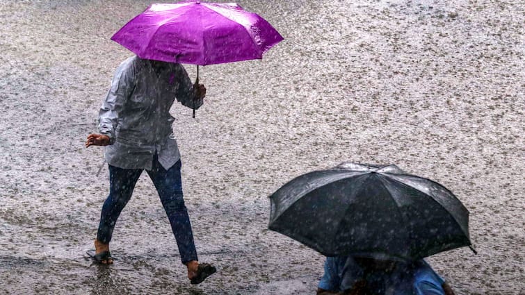 Mumbai Weather Rain Hits City Commute Woes Downpour Leads To Waterlogging Flooded Roads IMD Red Alert Mumbai Rains: City Hit By Commute Woes As Downpour Leads To Flooded Roads, Red Alert Issued