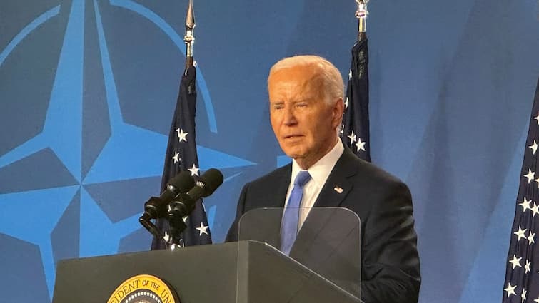 us presidential elections 2024 Joe Biden vows to stay in race democratic party Donald Trump Kamala Harris 'Stakes Are High, Choice Is Clear': Joe Biden Vows To Stay In US Presidential Race Amid Growing Calls For His Exit