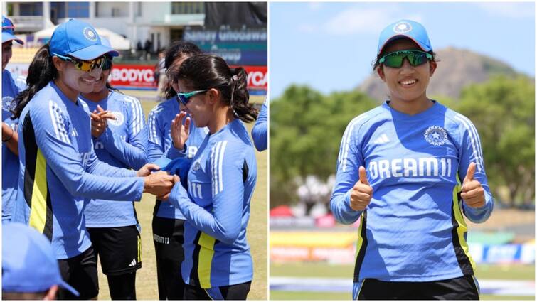 India Women Vs UAE Women Women Asia Cup 2024 Tanuja Kanwar Earns Debut Cap From Renuka Thakur Shreyanka Patil India Women Vs UAE Women, Women's Asia Cup 2024: Tanuja Kanwar Earns Debut Cap From Renuka Thakur