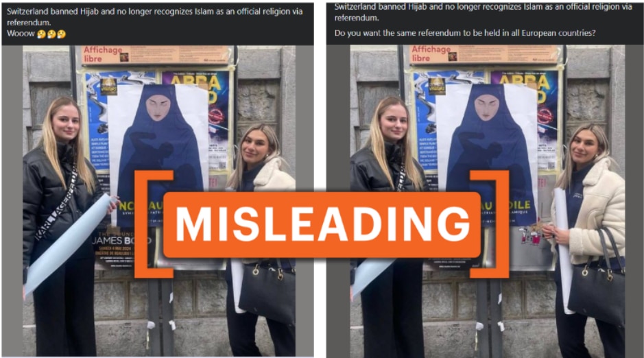 Fact Check: Switzerland Has Not 'De-Recognised' Hijab As Claimed By Social Media Posts