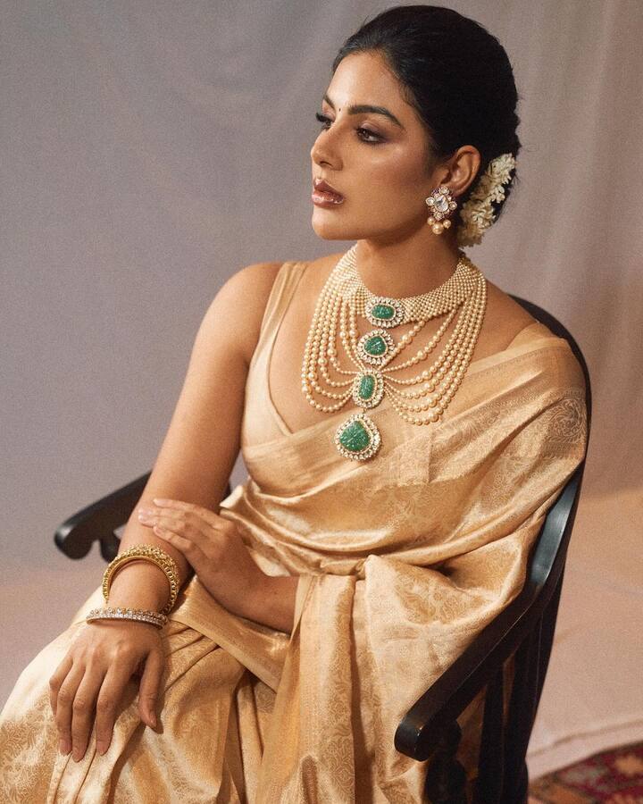 తొలి సినిమాతోనే మంచి గుర్తింపు తెచ్చుకుంది.Photo Credit: Samyuktha/Instagram