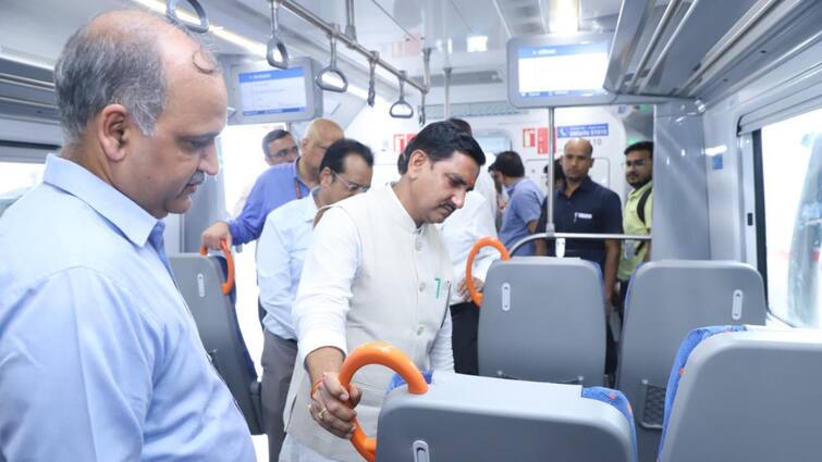 Union Minister tokhan sahu inspected Delhi Meerut RRTS project NCRTC officers ann केंद्रीय मंत्री ने दिल्ली मेरठ RRTS परियोजना का लिया जायजा, NCRTC अफसरों से पूछा-  कब तक होगा काम पूरा?