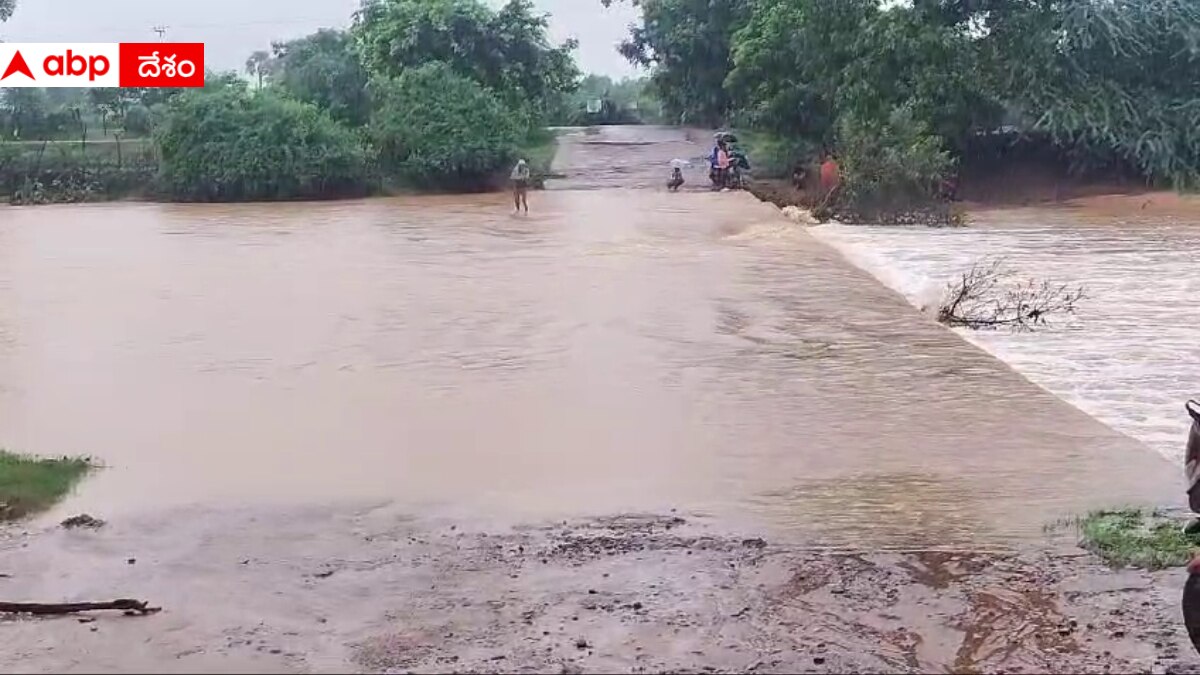 Mancherial District: భారీ వర్షాల ఎఫెక్ట్, మంచిర్యాలలో కొట్టుకుపోయిన వంతెనలు, స్తంభించిన రాకపోకలు