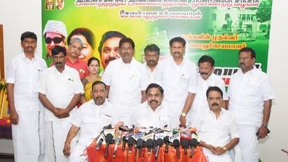 Only substandard products were served at Amma Unavagam -EPS. EPS Pressmeet: அம்மா உணவகத்தில் தரமற்ற பொருட்கள் மட்டும் விநியோகிக்கப்பட்டன - இபிஎஸ்