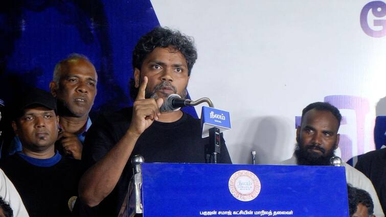 director pa.ranjith slams dmk and admk over there stands in dalit issues thirumavalavan Pa. Ranjith: ”தி.மு.க., அ.தி.மு.க. எங்களுக்கு என்ன செய்தது? திருமாவளவனை திருப்பி விடுகிறார்கள்” - பா. ரஞ்சித் ஆவேசம்