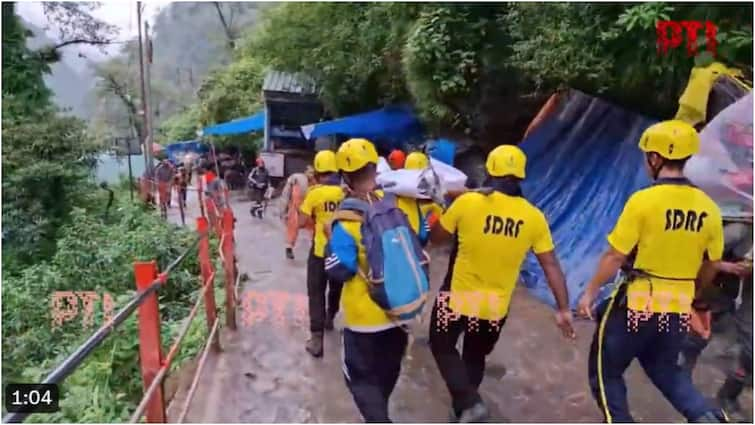 Kedarnath Gaurikund Accident: Death Toll Injured in Landslide on Pilgrimage Route; Rescue Ops On Kedarnath Gaurikund Accident: 3 Dead, Several Injured After Landslide Hits Pilgrimage Route