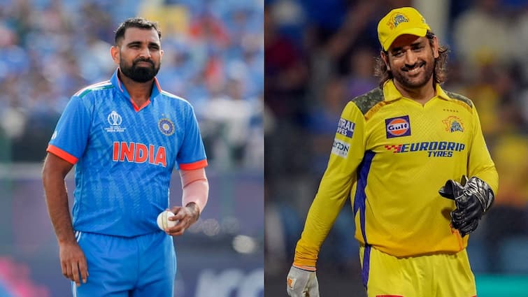 When You Realise You Would Be Kicked Indian pacer Mohammed Shami reveal MS Dhoni retirement plan CSK IPL 2025 MS Dhoni: 'जब लात पड़ने वाली हो...', एमएस धोनी के रिटायरमेंट प्लान की मोहम्मद शमी ने खोल दी पोल 