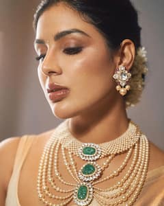 Samyuktha Menon: చీరలో సంయుక్త- యువరాణిలా మెరిసిపోతున్న ‘విరూపాక్ష’ బ్యూటీ