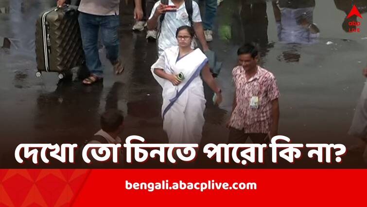 TMC 21 July Rally Woman dressed as Mamata Banerjee confuses people with uncanny resemblance TMC 21 July Rally:চলন-বলন হুবহু এক, থমকে যেতে হয় কিছুক্ষণ, ২১ জুলাই সমাবেশে নজর কাড়লেন ইনি