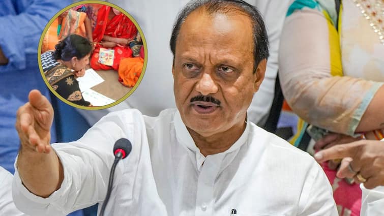 Ladki Bahin Yojna Update Ajit Pawar 50 rupees will be paid separately for filling the form Maharashtra Marathi News लाडकी बहीण योजनेबाबत अजित पवारांनी सांगितली महत्त्वाची गोष्ट, अंगणवाडी सेविकांना वेगळे 50 रुपये मिळणार