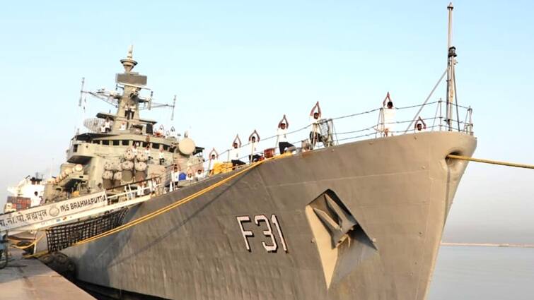 Fire Aboard INS Brahmaputra Know About Indigenously Built Multi-Role Frigate Ship Naval Mumbai Dockyard Fire Aboard INS Brahmaputra: Know About India's Indigenously Built Multi-Role Frigate