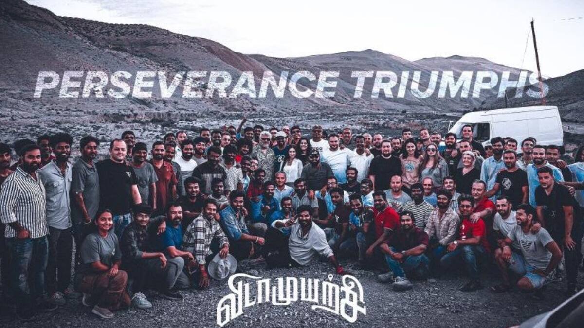 Vidamuyarchi : விடாமுயற்சி - அஜர்பைஜான் படப்பிடிப்பு நிறைவு.. மகிழ்ச்சியாக வீடியோ வெளியிட்ட படக்குழு