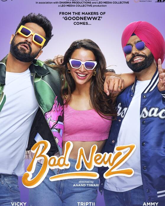सैकनिल्क की अर्ली ट्रेंड रिपोर्ट के मुताबिक ‘बैड न्यूज’ ने रिलीज के तीसरे दिन यानी संडे को 11 करोड़ का कलेक्शन  किया है.इसी के साथ ‘बैड न्यूज’ का तीन दिनों का कुल कलेक्शन अब 29.55 करोड़ रुपये हो गया है. हालांकि ये शुरुआती आंकड़े हैं ऑफिशियल डाटा आने के बाद इनमें थोड़ा बहुत बदलाव हो सकता है.