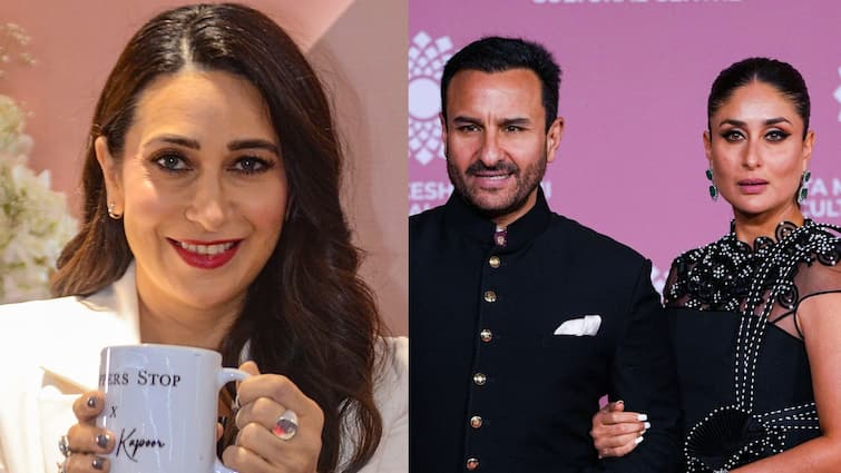 Saif Ali Khan Kareena Kapoor Khan Karishma Kapoor Unknown stories about AC Temperature Entertainment News Bollywood Saif on Karishma: 'ভাগ্যিস করিনার সঙ্গে বিয়ে হয়েছে, করিশ্মা নয়', কেন শ্যালিকাকে এত অপছন্দ সেফের?