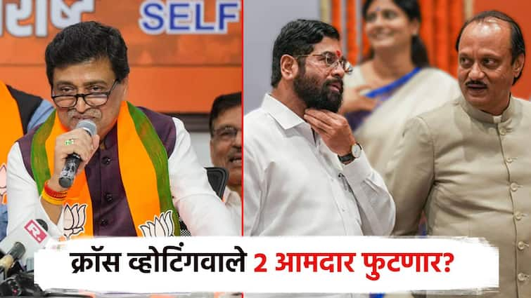 Two Congress MLA hiraman khoskar and jitesh antapure accused of cross-voting to split in vidhsanparishad, Talk of being in touch with mahayuti eknath Shinde and Ashok chavan क्रॉस व्होटिंगचा आरोप असलेले काँग्रेसचे दोन आमदार फुटणार?; महायुतीच्या संपर्कात असल्याची चर्चा