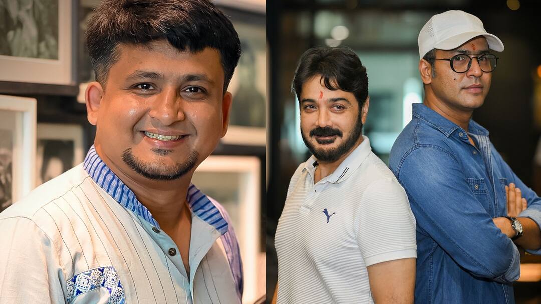 Rahool Mukherjee took part as creative producer Prosenjit Chatterjee Anirban Bhattacharyya new film Entertainment News Tollywood Prosenjit-Anirban: পরিচালনায় নিষিদ্ধ, প্রসেনজিৎ-অনির্বাণের ছবির ক্রিয়েটিভ প্রোডিউসারের ভূমিকায় থাকছেন রাহুল