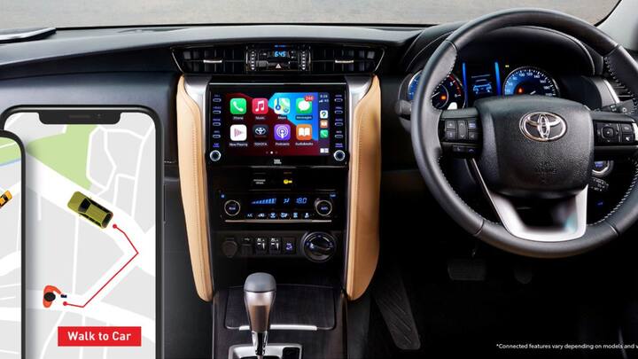 नई फॉर्च्यूनर में एडवांस्ड कनेक्टेड फीचर्स दिए गए हैं, जिससे आप ड्राइव करते वक्त अपनी कार को सही से कंट्रोल कर सकें. कार में सेफ्टी के लिए 7 एयरबैग्स का फीचर भी दिया गया है.