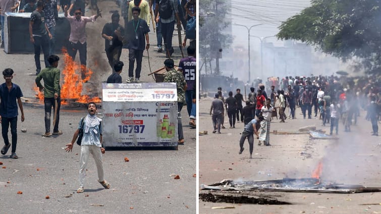 rising Violence in Bangladesh Sparks Calls for Sheikh Hasina's Resignation Bangladesh Violence: બાંગ્લાદેશમાં ફરી હિંસા ભડકી, અત્યાર સુધીમાં 32ના મોત, દેશભરમાં કરફ્યુ લાગુ