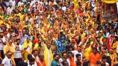 सावन सोमवार के पहले दिन लोधेश्वर महादेवा में उमड़ी भक्तों की भीड़, सुरक्षा के पुख्ता इंतजाम