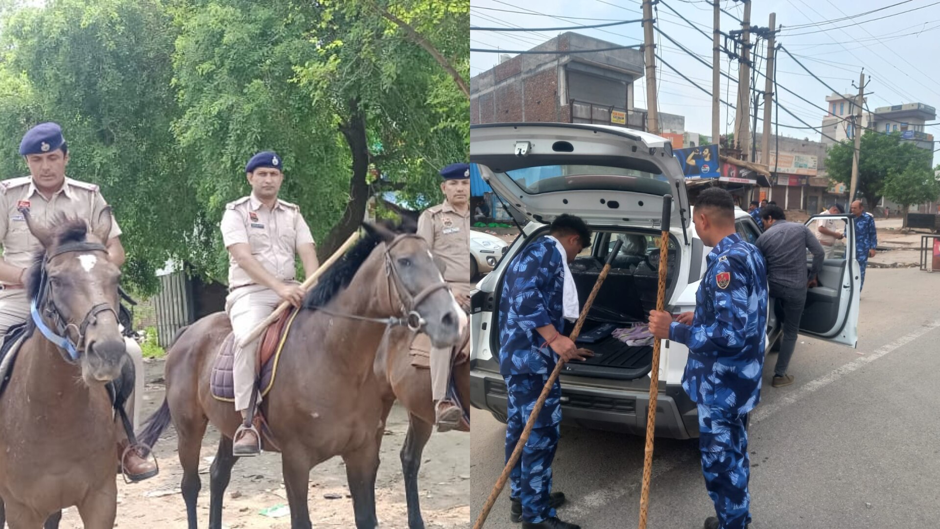 नूंह में सुरक्षा के बीच निकाली गई ब्रज मंडल जलाभिषेक यात्रा, जगह-जगह गर्मजोशी से हुआ स्वागत