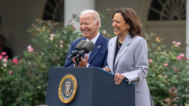 US election 2024 Joe Biden drops out of race endorses Kamala Harris US election 2024: કમલા હેરિસ હશે અમેરિકાના રાષ્ટ્રપતિ પદના ઉમેદવાર? જો બાઇડને આપ્યું છે સમર્થન