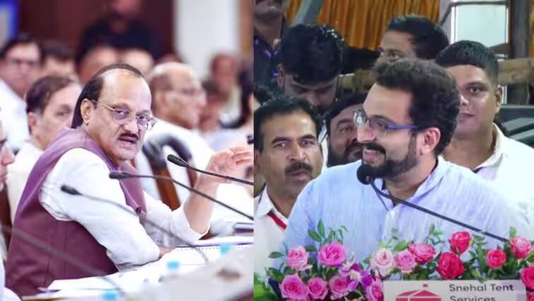 Sharad Pawar NCP MP Amol Kolhe taunts Ajit Pawar over pink jacket Maharashtra News 'लगता है अजित पवार की बैठक जयपुर में...', गुलाबी जैकेट को लेकर शरद पवार की पार्टी के सांसद का तंज