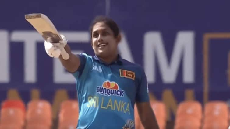 Women Asia Cup 2024 Chamari Athapaththu Becomes First Ever T20I Centurion Tournament History Sri Lanka Women Malaysia Women Record Win Women's Asia Cup 2024: Chamari Athapaththu Becomes First Ever T20I Centurion In Tournament's History