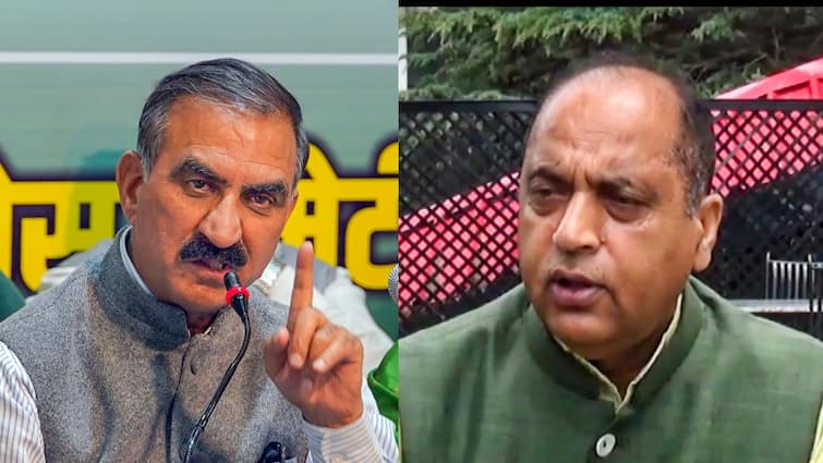 Sukhvinder Singh Sukhu and Jairam Thakur on Himachal Pradesh loan issue ANN हिमाचल में कर्ज पर सियासी जंग, जयराम ठाकुर ने क्यों कहा- इस मामले में कीर्तिमान रचेंगे सीएम सुक्खू?