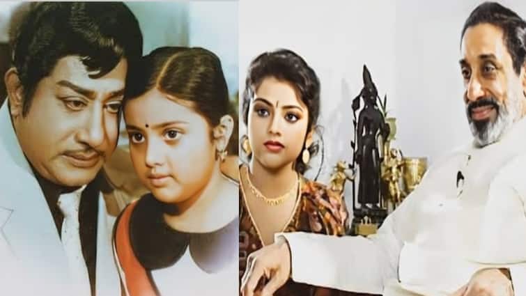 Actress Meena remembering Sivaji Ganesan on his death anniversary through insta post Meena about Sivaji Ganesan : 250 படத்துல ஹீரோவா நடிச்ச ஒரே தமிழ் நடிகர்.. நடிகர் திலகத்தை நினைவுகூர்ந்த மீனா