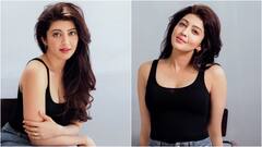 Pranitha Subhash: ప్రణీతా సుభాష్ మిక్స్డ్ ఫీలింగ్స్ - బ్లాక్ టాప్‌లో బుట్ట బొమ్మ కేక