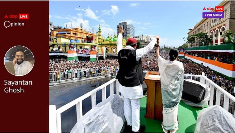 BJP Akhilesh Yadav 5 Key Messages Mamata Banerjee TMC Martyrs’ Day Rally abpp Opinion | Taking On BJP To Courting Akhilesh: 5 Key Messages from Mamata Banerjee’s Martyrs’ Day Rally