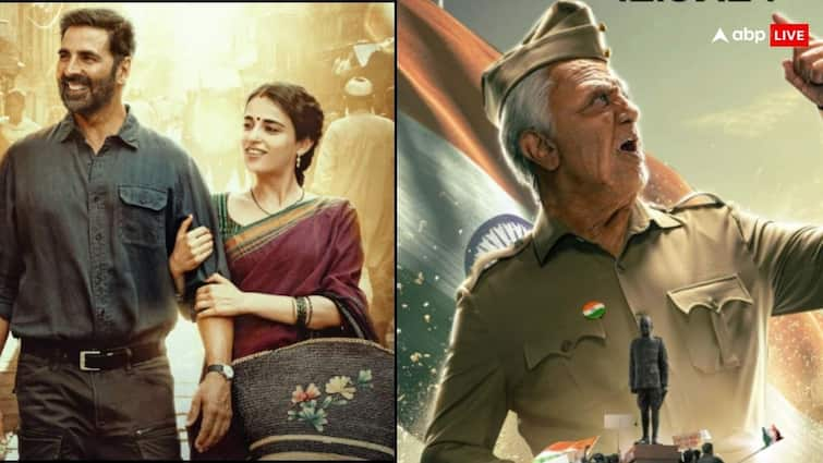 Sarfira Vs Indian 2 Box Office Collection Day 11 Akshay Kumar Kamal Haasan Film eleventh Day Second Monday Collection net in India Sarfira Vs Indian 2 Box Office Collection Day 11:  'सरफिरा' हुई फ्लॉप, 'इंडियन 2' का भी निकला दम, अक्षय-कमल की फिल्मों के 11वें दिन का कलेक्शन शॉकिंग