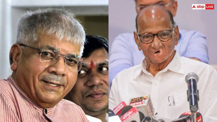 Prakash Ambedkar Invited to Sharad Pawar for Aarakshan Bachao Yatra in Maharashtra VBA के 'आरक्षण बचाव यात्रा' में शामिल होंगे शरद पवार? प्रकाश आंबेडकर ने भेजा न्योता