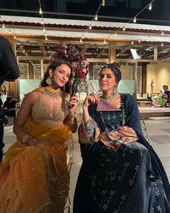 'Bad Newz' Team Had A Blast During Shoot, Neha Dhupia Shares Proof; SEE PICS