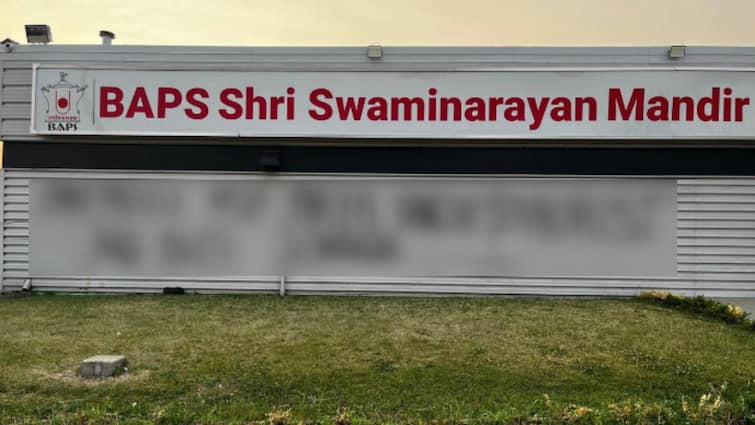 Canada Hindu Temple Vandalised Edmonton Vishva Hindu Parishad Calls Action Against 'Extremist Ideology' Hindu Temple Vandalised In Canada, VHP Calls On For Action Against 'Extremist Ideology'