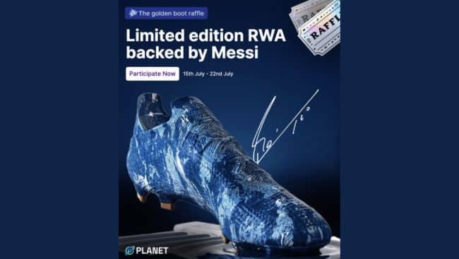 Real World Asset Market Polytrade Brings Messi Backed RWA On-chain in Partnership with PlanetRefi Real World Asset Market Polytrade Brings Messi Backed RWA On-chain in Partnership with PlanetRefi