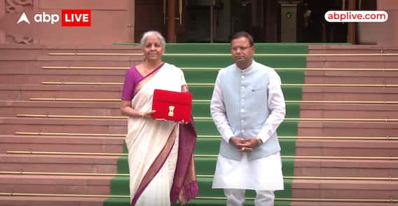 Union Budget 2024: Nirmala Sitharaman Reaches Parliament Ahead Of Budget Presentation Today | ABP News