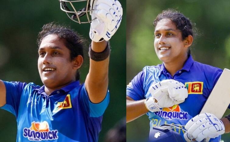 SL W vs MAL W Chamari Athapaththu first player to hit hundred in Women T20 Asia Cup Women's T20 Asia Cup: श्रीलंका की इस खिलाड़ी ने एशिया कप का पहला शतक ठोक रचा इतिहास! चौके-छक्कों की हुई बरसात