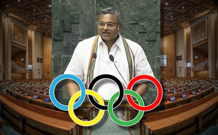 Parliament Monsoon Session 2024 Karti Chidambaram on India Hosting Olympics 2036 India Bid Olympics 2036: 