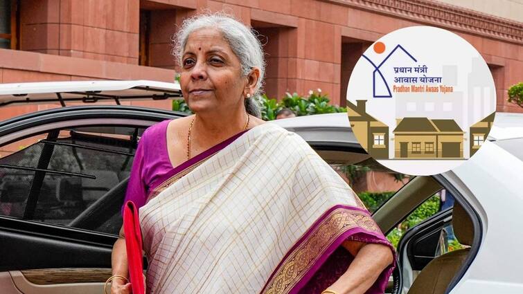 Union Budget 2024 Nirmala Sitharaman announces investment of Rs 10 lakh crore under PM Awas Yojna marathi News Union Budget 2024: मध्यमवर्गींयांचे घर घेण्याचे स्वप्न होणार पूर्ण; 1 कोटी घरांसाठी अर्थमंत्र्यांची मोठी घोषणा