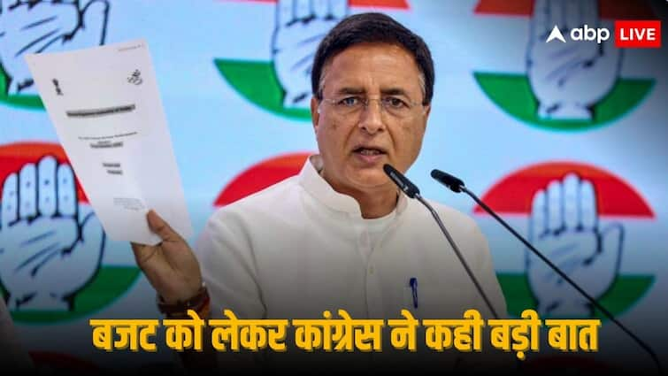 Union Budget 2024 India Congress Randeep Surjewala Says Budget is Disappointing Nothing For Youths And Farmers Budget 2024: 'युवाओं को झुनझुना, नौकरीपेशा को नहीं राहत...', कांग्रेस ने बजट को बताया निराश करने वाला