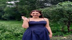 Shraddha Das: બ્લુ ઓફ શોલ્ડર ડ્રેસમાં ગોર્જિયસ લાગી શ્રદ્ધા દાસ