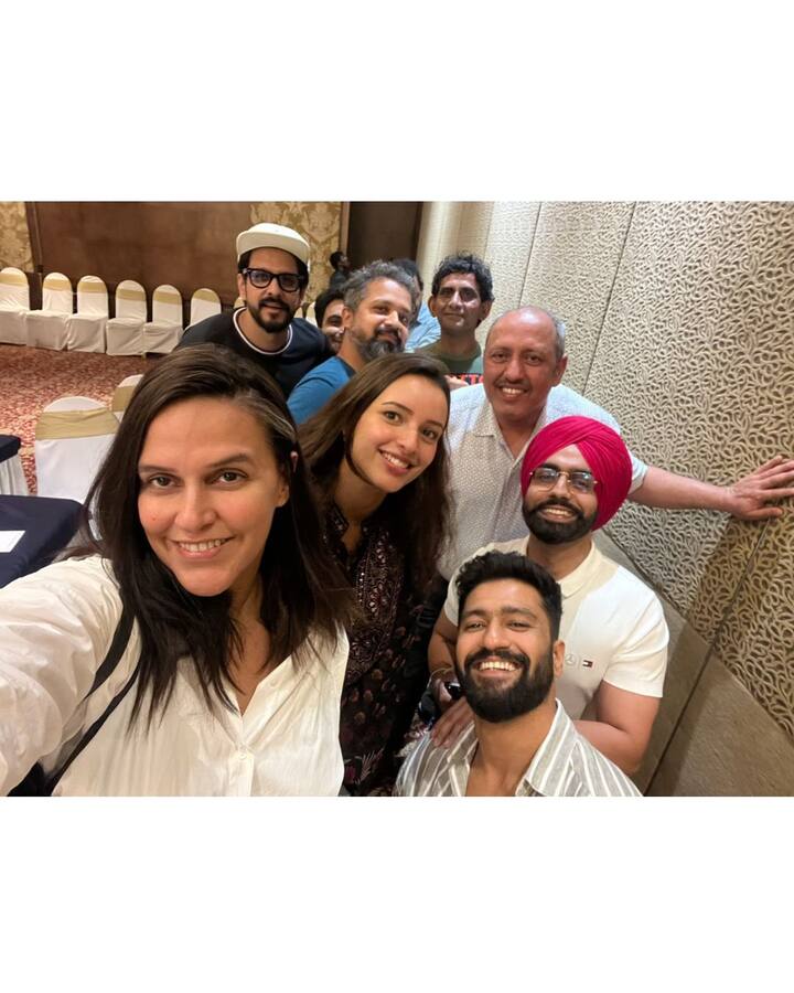 The film is a follow-up of Raj Mehta's 2019 film ‘Good Newwz’, which starred Akshay Kumar, Kareena Kapoor, Diljit Dosanjh, and Kiara Advani. (All Image: Neha Dhupia/Instagram.)