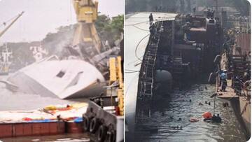 INS Brahmaputra: கடலில் சரிந்த இந்திய போர்க்கப்பலான ஐஎன்எஸ் பிரம்மபுத்ரா - துறைமுகத்தில் நடந்தது என்ன?