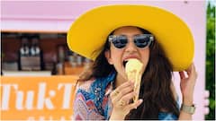 Rakul Preet Singh: రకుల్ ప్రీత్ సింగ్ కి ఐస్ క్రీమ్ అంటే అంత ఇష్టమా? ఎలా తినేస్తుందో చూడండి