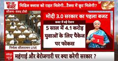 Union Budget 2024: Govt Promotes Development Of Employment And Skilling Initiatives | ABP News