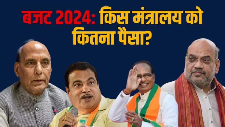 Budget 2024 from defense home to agriculture which ministry get highest budget amit shah Rajnath Gadkari shivraj singh राजनाथ, शाह, गडकरी से शिवराज तक... बजट में किसके मंत्रालय को मिला सबसे ज्यादा पैसा? जानकर रह जाएंगे दंग